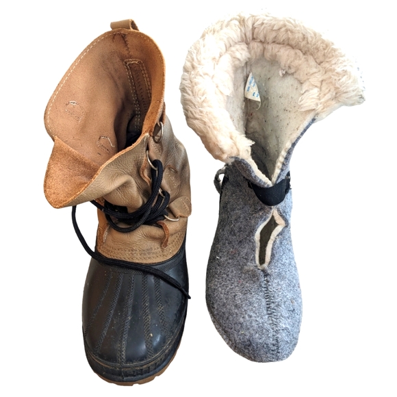 Vintage Sorel Kaufman Canada Mens Size 9 Steel Shank Made in USA Winter Boots - Picture 6 of 9